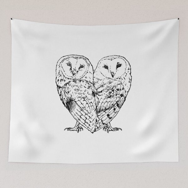 Item preview, Owl Heart designed and sold by happynerdyshirt.