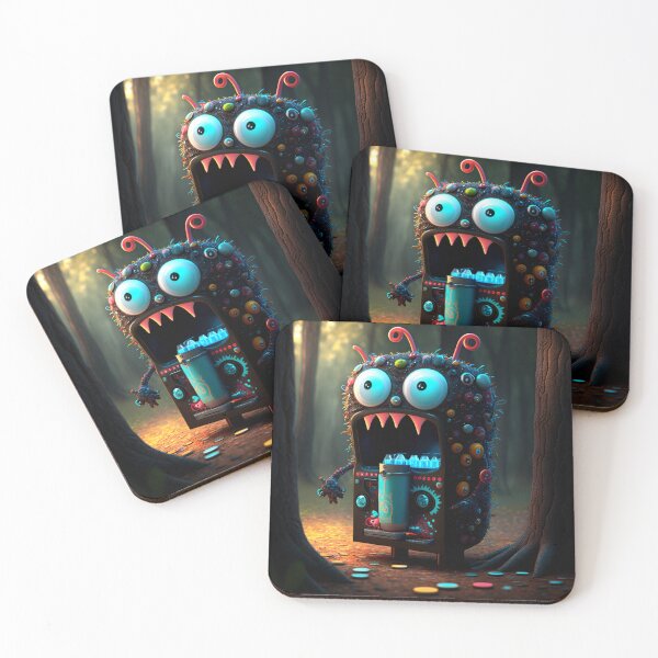 Item preview, Dark Forest Horror, Crazy Coffee Vendor designed and sold by Fantasy Masterpiece.