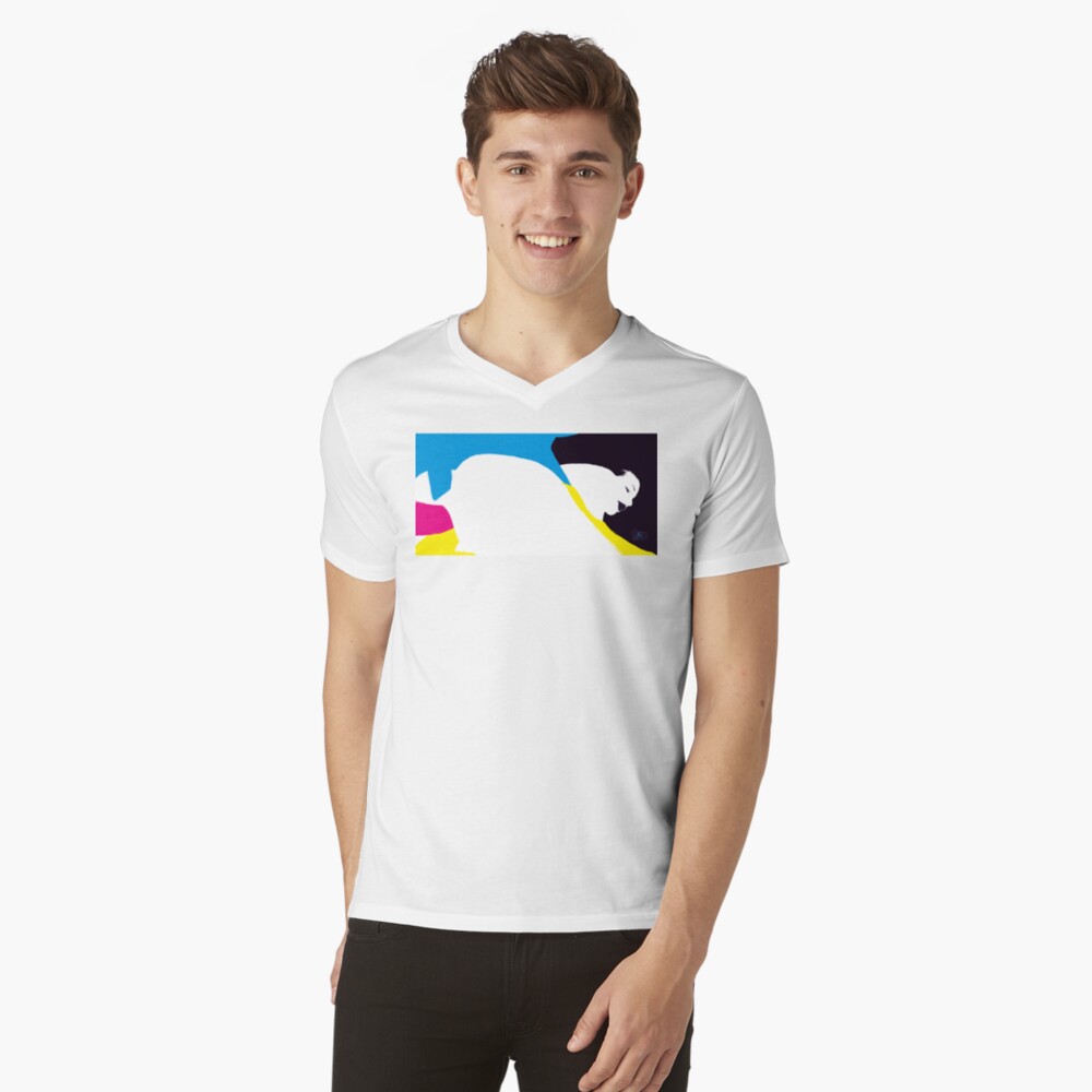 quadricromia quattro V-Neck T-Shirt