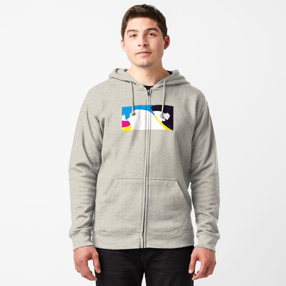 quadricromia quattro Zipped Hoodie