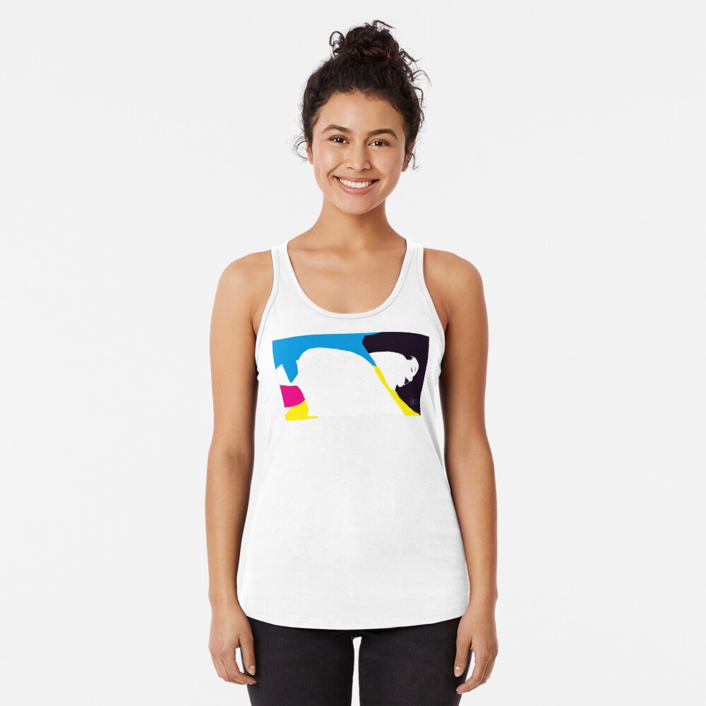 quadricromia quattro Racerback Tank Top