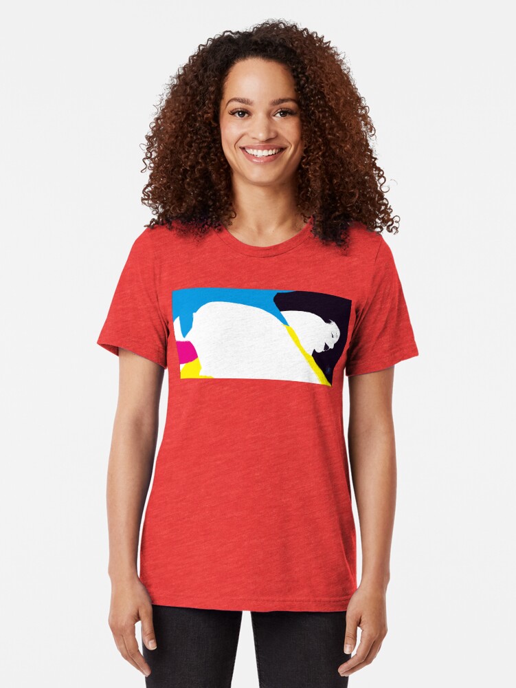 Alternate view of quadricromia quattro Tri-blend T-Shirt