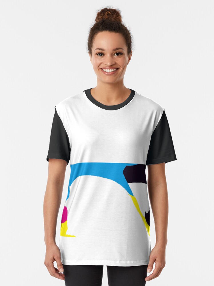 Alternate view of quadricromia quattro Graphic T-Shirt