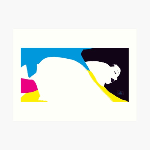 quadricromia quattro Art Print
