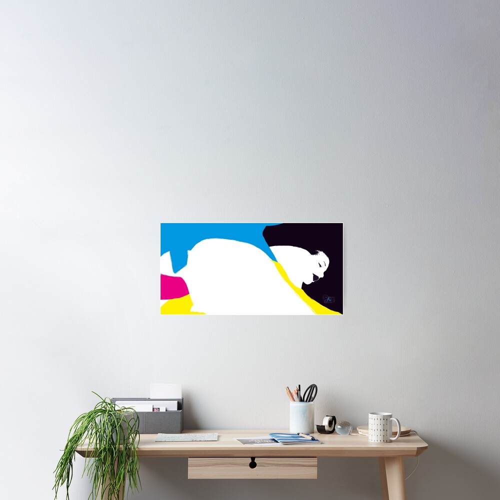 quadricromia quattro Poster