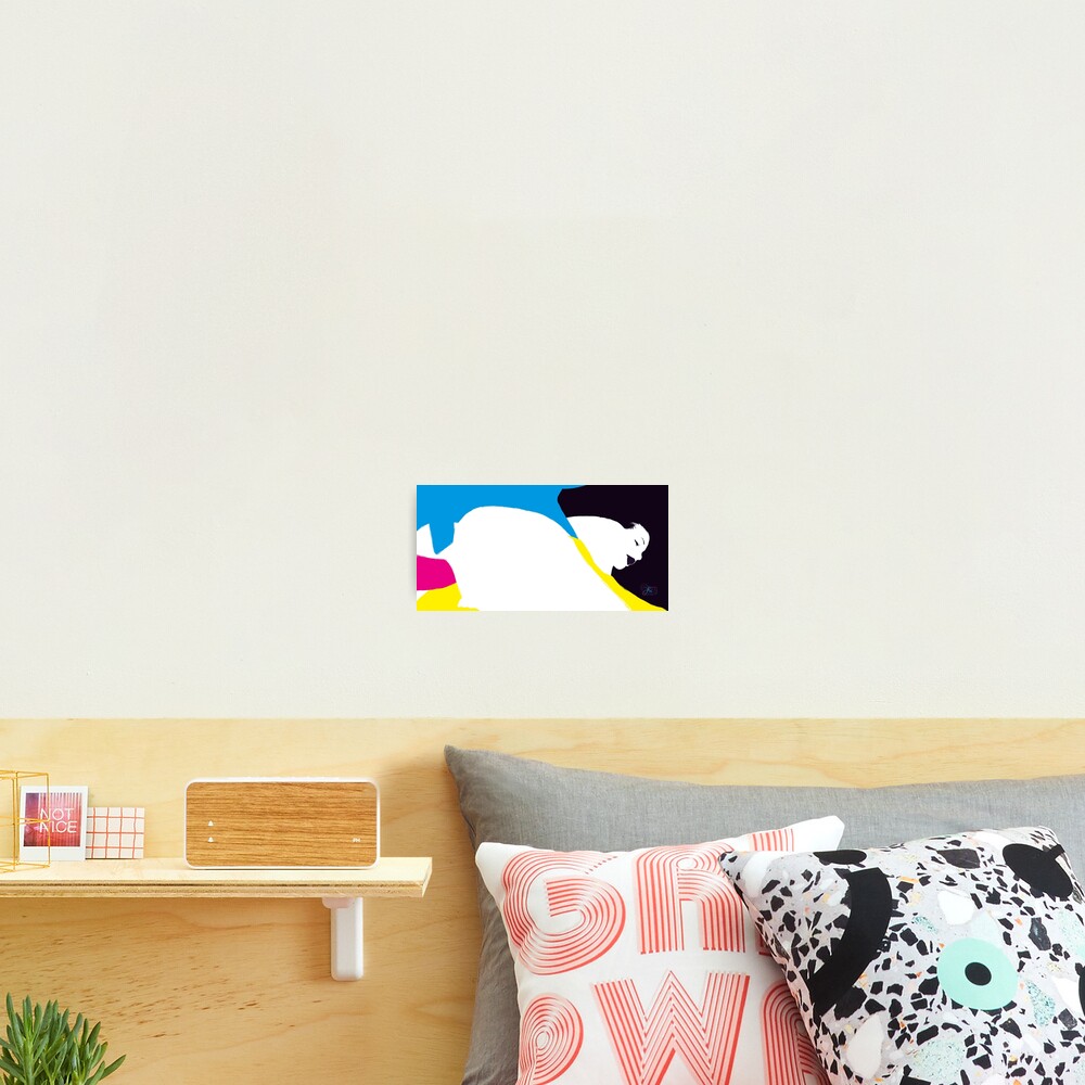 quadricromia quattro Photographic Print