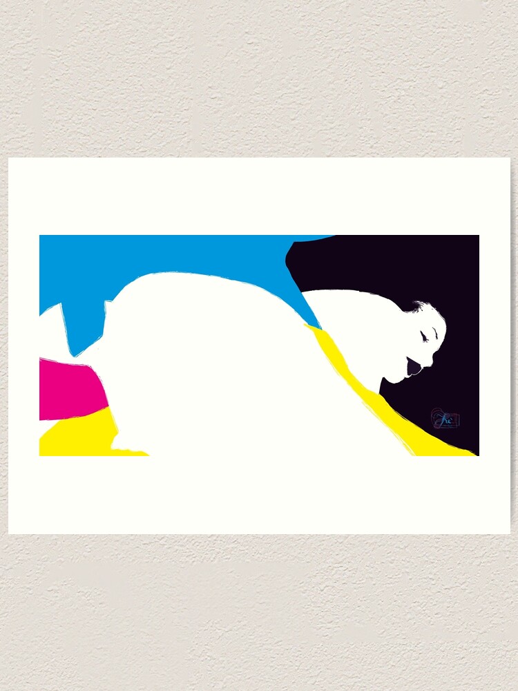 Alternate view of quadricromia quattro Art Print