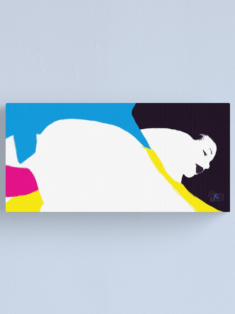 Alternate view of quadricromia quattro Canvas Print