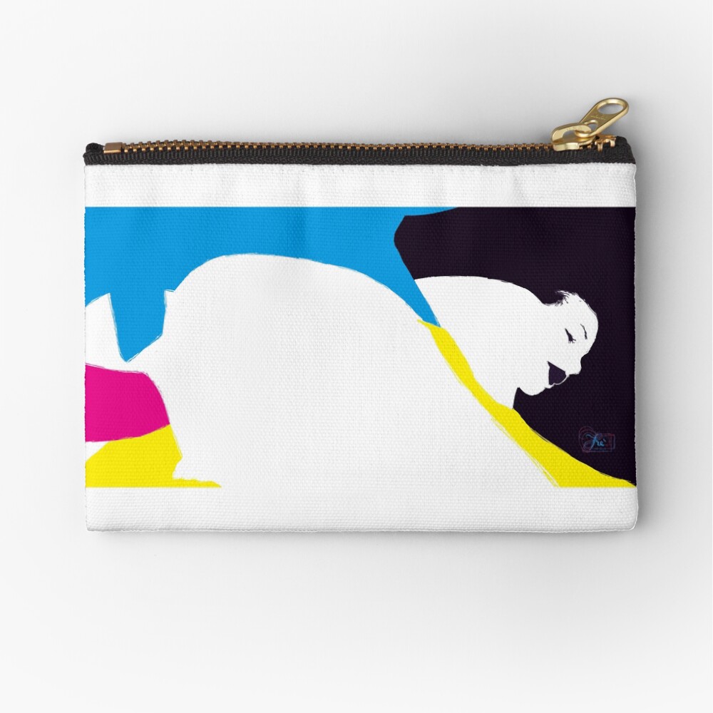 quadricromia quattro Zipper Pouch