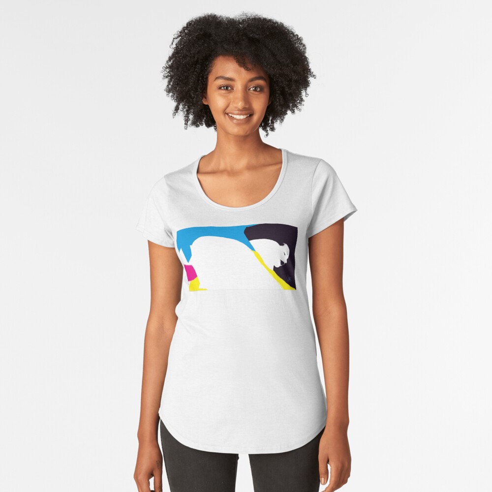 quadricromia quattro Premium Scoop T-Shirt