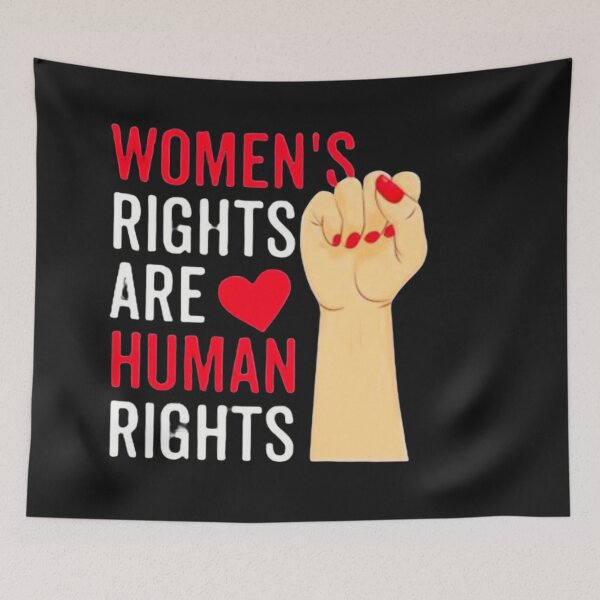 Item preview, Wemen's Rights Are Human Rights designed and sold by nicedesign01.