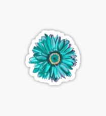 blue flower Sticker