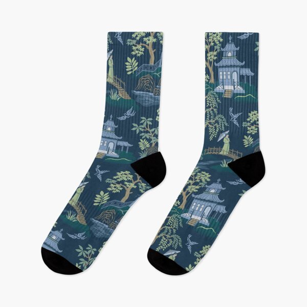 Item preview, Chinoiserie Dark blue designed and sold by Barbara Pixton.