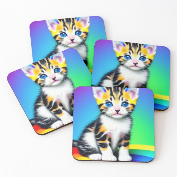 Item preview, Rainbow Kitty designed and sold by K-M-R-CREATIONS.