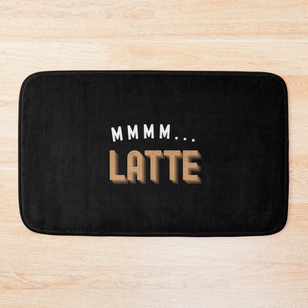 Item preview, Mmmm... latte coffee | Tasty caffeine~ designed and sold by AllInCoffee.