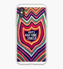 anti bad vibe shield iPhone Case
