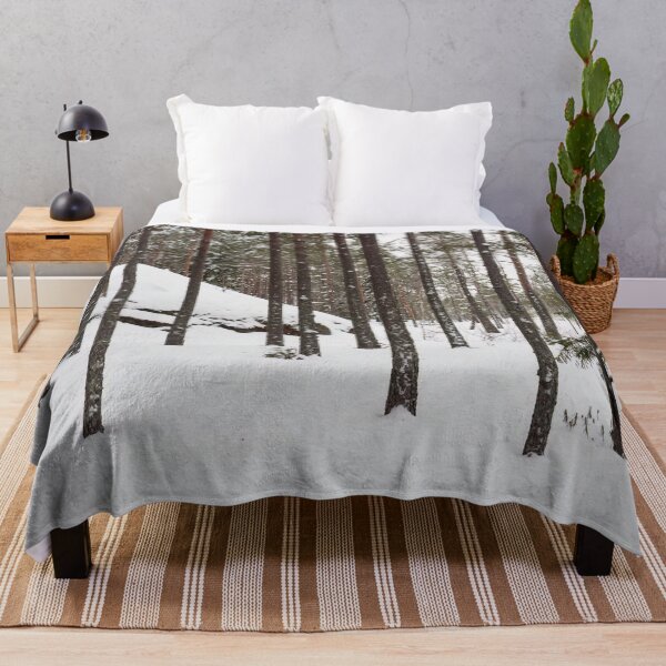 Item preview, Pines and snowy hillside designed and sold by Jouko Lehto Photography.