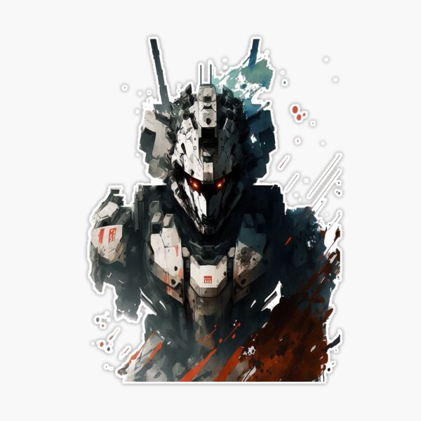 Armored Core 1 - Ps1 - Cover  Sticker for Sale by Mecha-Art