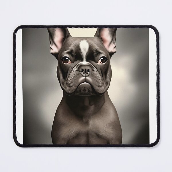 Item preview, portrait of a french bulldog designed and sold by JuliVogel.