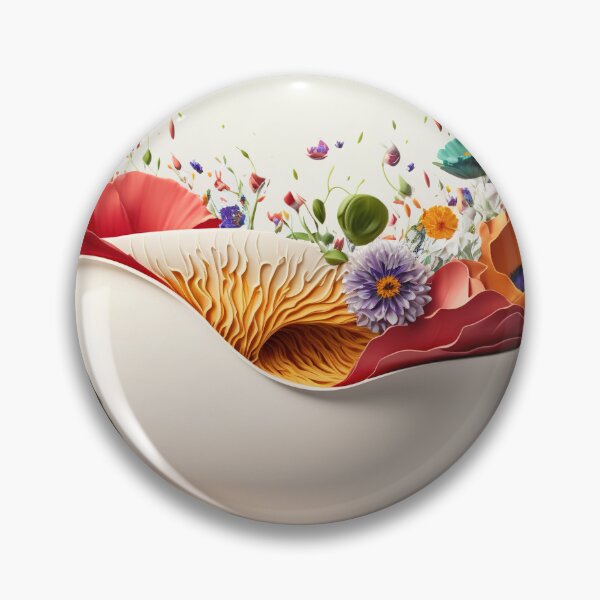 Item preview, A  giant tea cup overflowing with flowers 3 designed and sold by jetaiart.