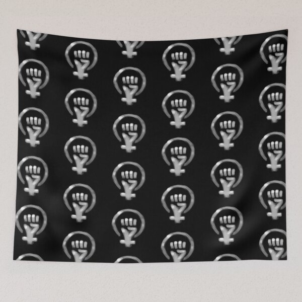 Item preview, Feminism symbol gray designed and sold by Themys24.