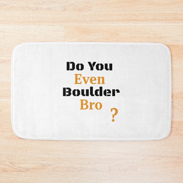 Item preview, Boulder Bro designed and sold by Ounistore.