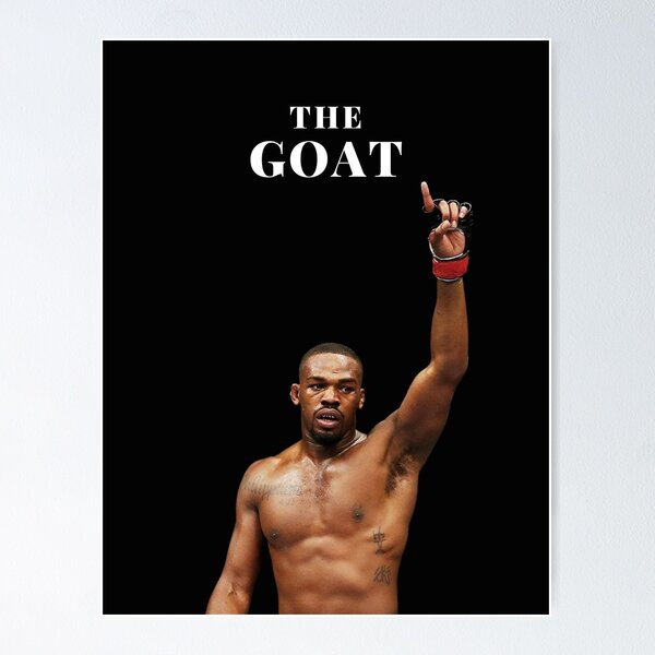 Item preview, Jon Bones Jones Wallpaper - The Goat designed and sold by rhfaktorpositiv.
