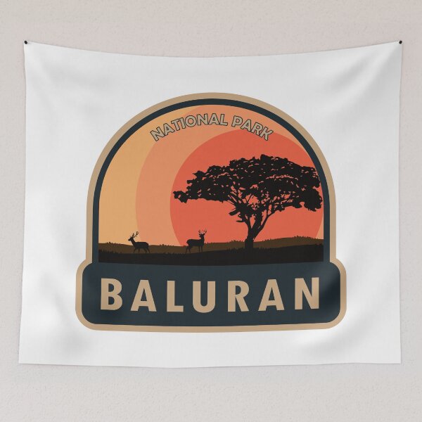 Item preview, Baluran National Park Indonesia designed and sold by KrisSidDesigns.