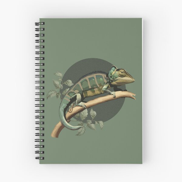 Item preview, Chameleon Vintage Art Print designed and sold by estudiopublik.