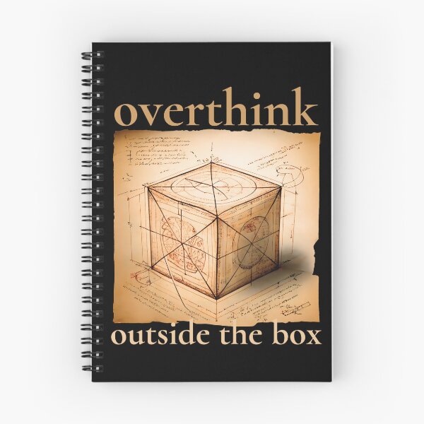 Item preview, overthink outside the box designed and sold by themoniae.
