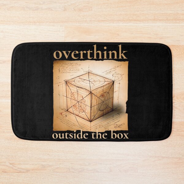 Item preview, overthink outside the box designed and sold by themoniae.