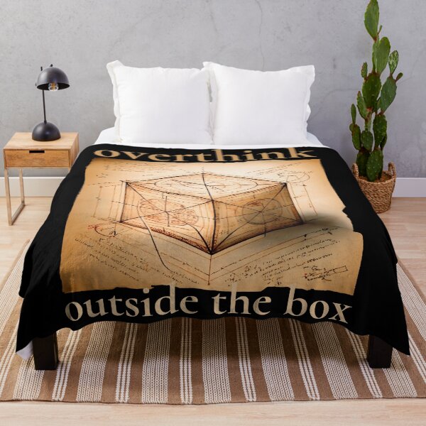 Item preview, overthink outside the box designed and sold by themoniae.