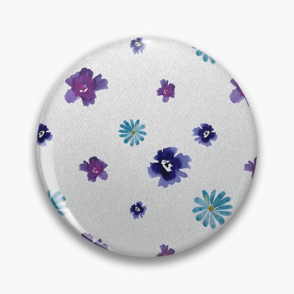 Artikelvorschau, Violet viola flower textured pattern a watercolor entworfen und verkauft von Yana Mustafina | Boho Soulful Designs.