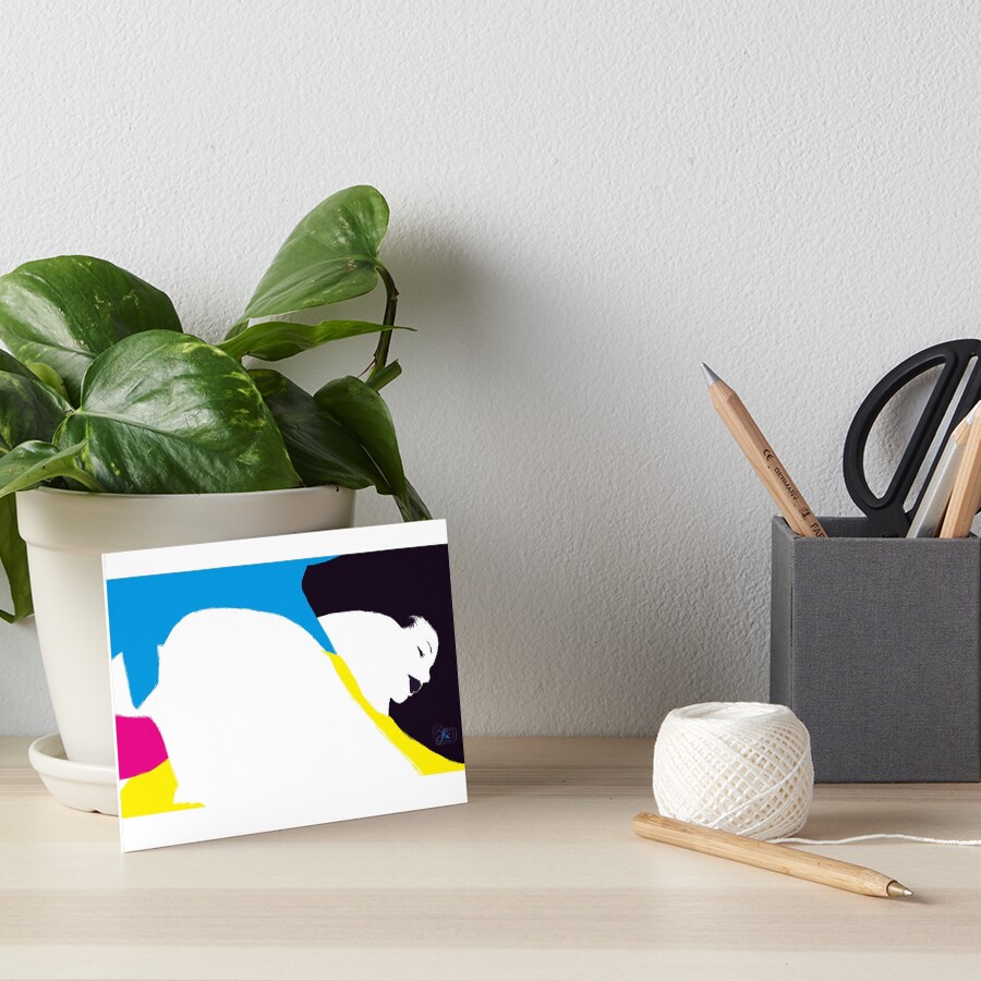 quadricromia quattro Art Board Print
