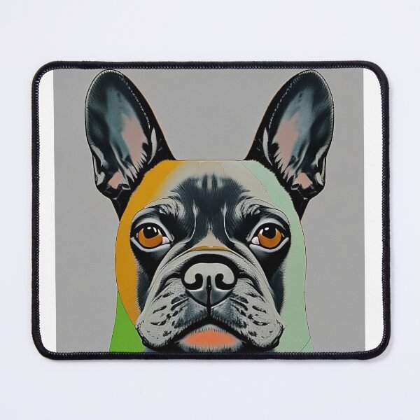 Item preview, french bulldog portrait designed and sold by JuliVogel.