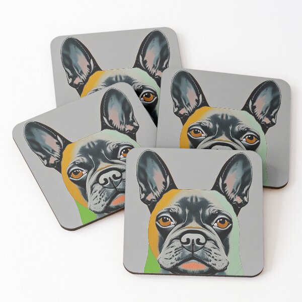 Item preview, french bulldog portrait designed and sold by JuliVogel.