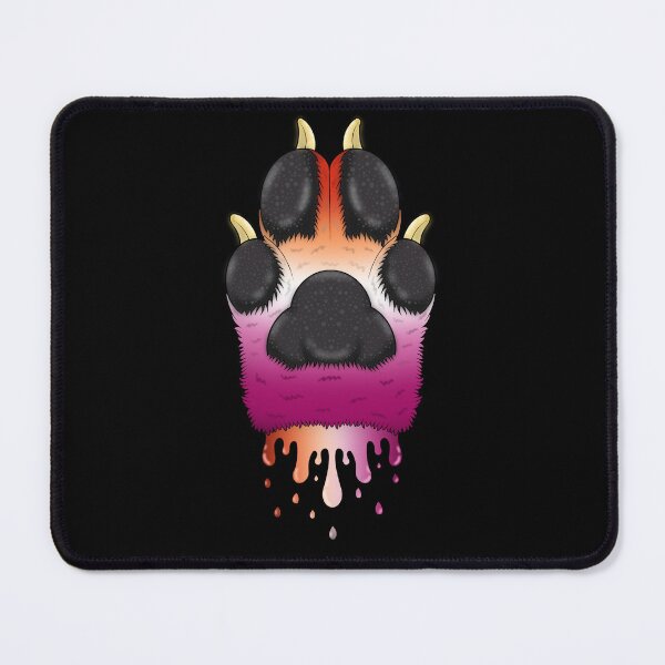 Item preview, LGBTQ+ Lesbian paw  designed and sold by LukaCreatureArt.