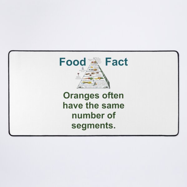 Item preview, Oranges Often Have The Same Number  - Food Fact designed and sold by CrankyOldDude.