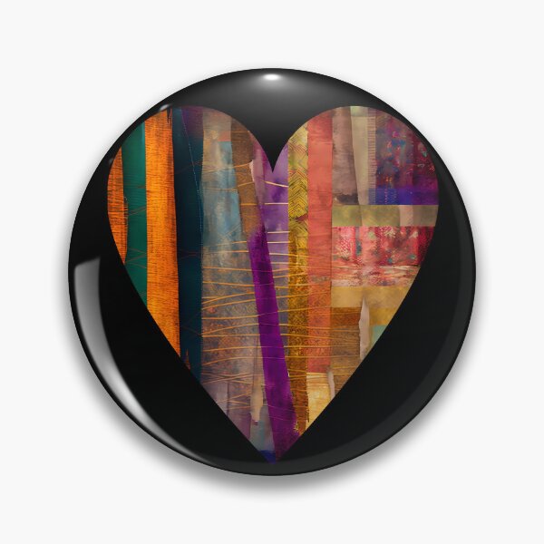 Item preview, Patchwork Heart designed and sold by TheJadeCat.