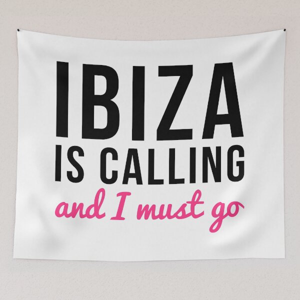 Item preview, Ibiza Is Calling Music Quote designed and sold by quarantine81.