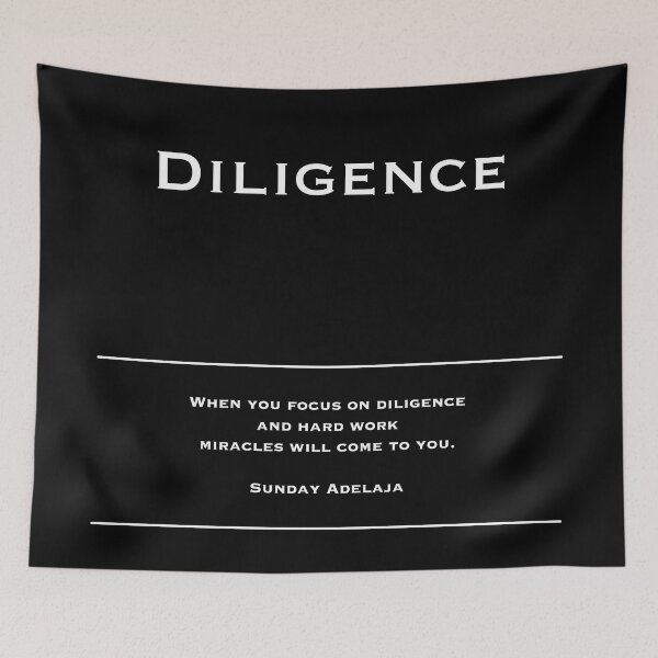 Item preview, Motivational Inspirational Wall Art, Home Decor, Office Decor. Entrepreneur Gift. Diligence. Success Quotes. designed and sold by Read This Already.