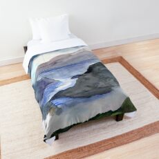 Foggy morning Comforter