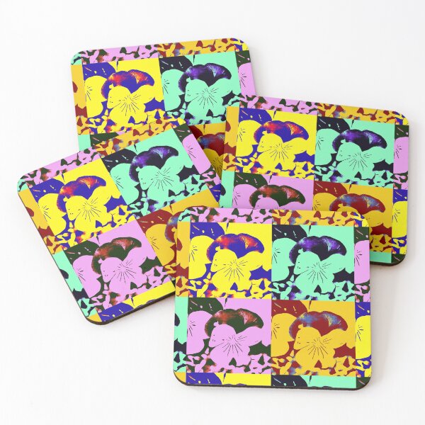 Item preview, Pop Art Pansies Design designed and sold by ResExpectations.