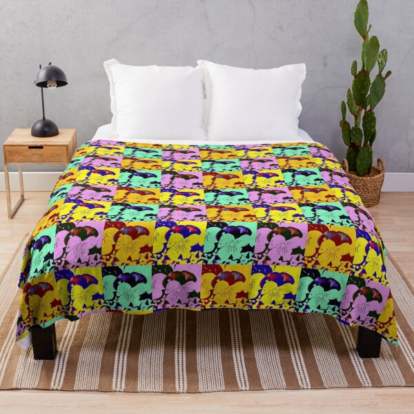 Item preview, Pop Art Pansies Design designed and sold by ResExpectations.