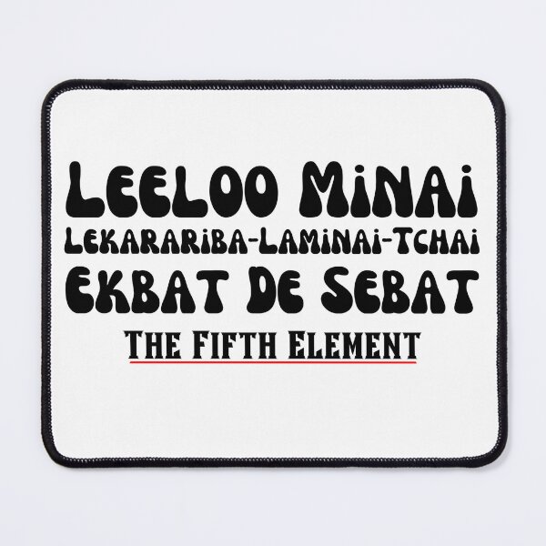 Item preview, Leeloo Minai-Black designed and sold by DrawingAndText.