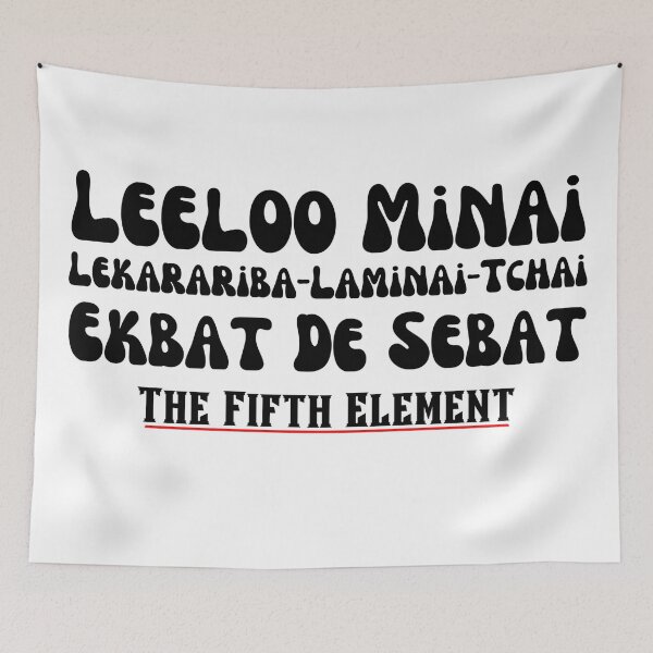 Item preview, Leeloo Minai-Black designed and sold by DrawingAndText.