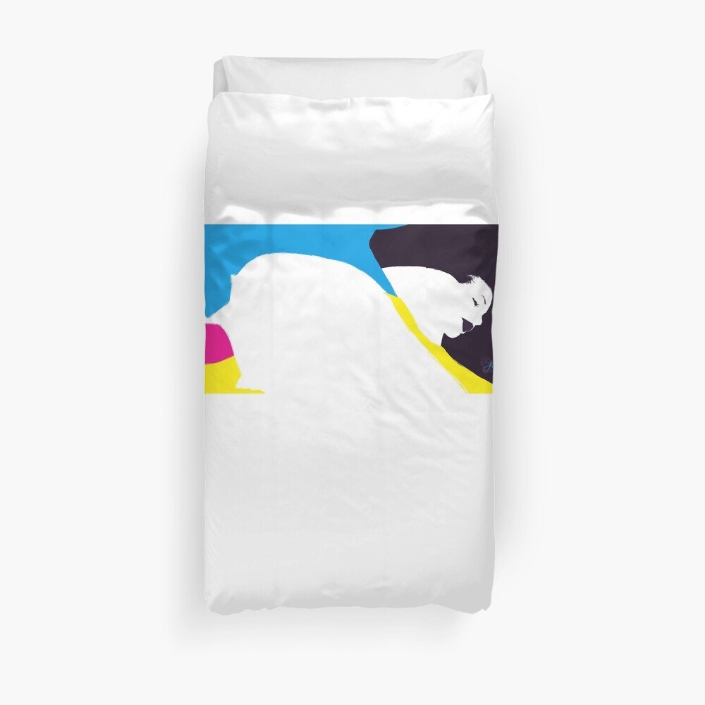 quadricromia quattro Duvet Cover