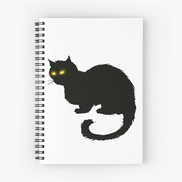 Item preview, balck cat yellow yes designed and sold by rubensrochaarts.