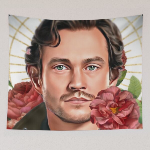 Item preview, Saint Will Graham with Flowers designed and sold by orionlodubyal.