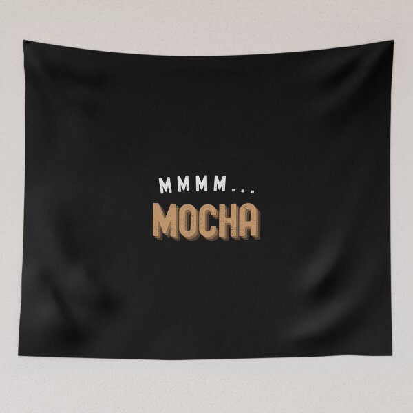 Item preview, Mmmm... mocha coffee | Tasty caffeine~ designed and sold by AllInCoffee.